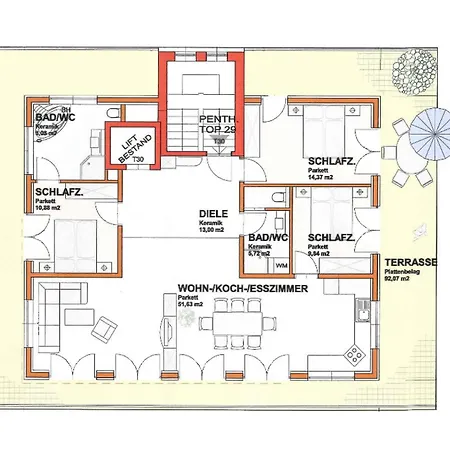 Apartamento Exclusiv Panorama Schiller *