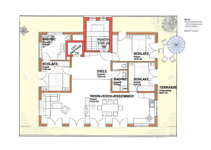 Appartement Exclusive Panorama Schiller *